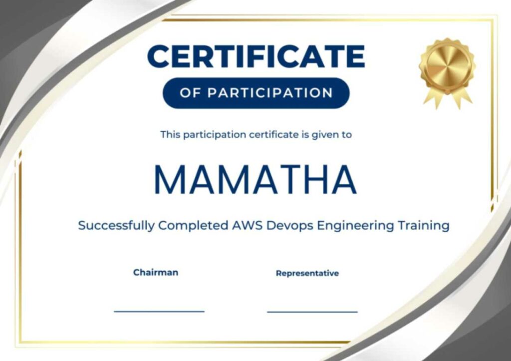 AWS Devops Engineering Training Online Certifications Mamatha